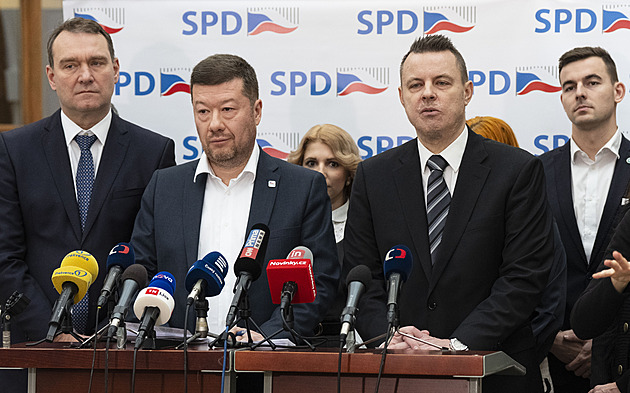 Na poslance i provoz kanceláří. SPD poslalo po milionu Svobodným a PRO