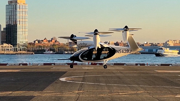 Z Manhattanu na JFK za deset minut. Americká firma chystá přelomové aerotaxi